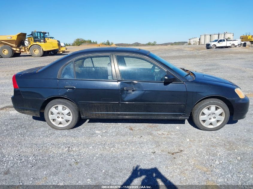 2002 Honda Civic Ex VIN: 1HGES26732L017474 Lot: 43602079