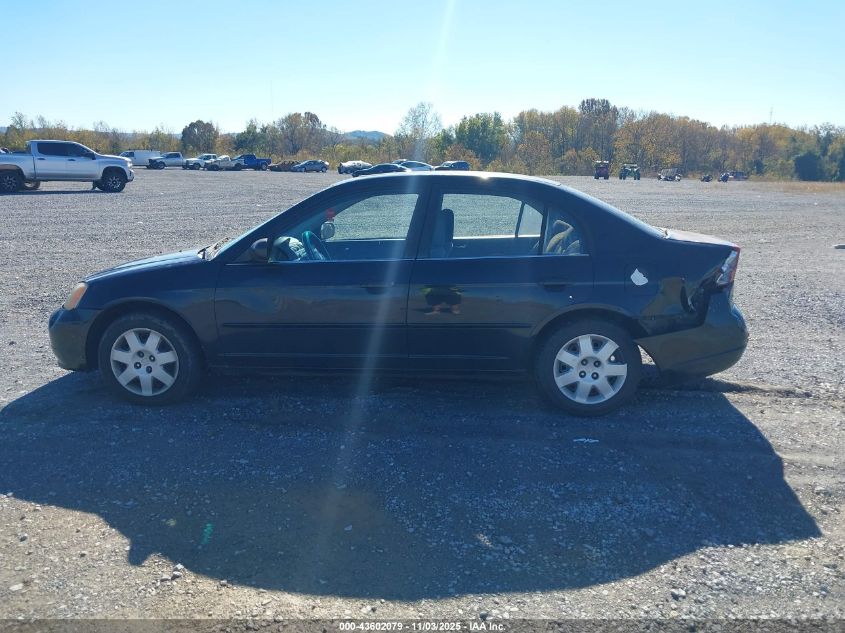 2002 Honda Civic Ex VIN: 1HGES26732L017474 Lot: 43602079