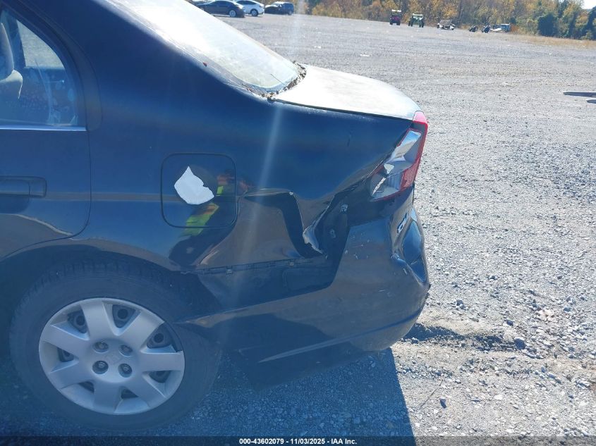 2002 Honda Civic Ex VIN: 1HGES26732L017474 Lot: 43602079