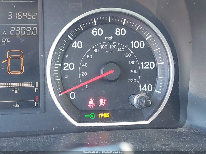 2007 Honda Cr-V Ex-L VIN: JHLRE38717C045505 Lot: 43602097