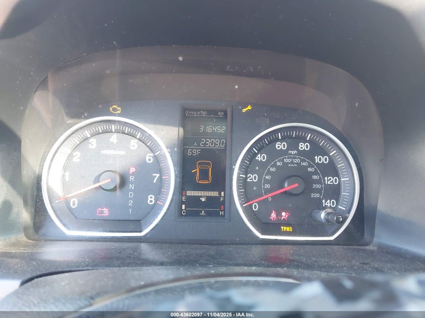 2007 Honda Cr-V Ex-L VIN: JHLRE38717C045505 Lot: 43602097