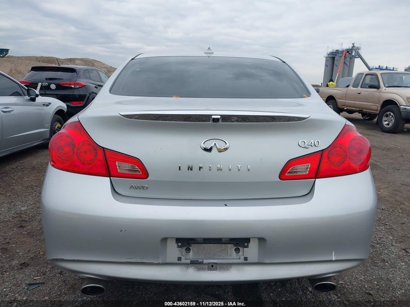 2015 Infiniti Q40 VIN: JN1CV6AR8FM651492 Lot: 43602159