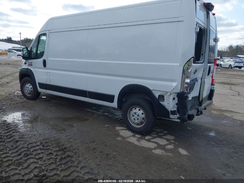 2022 Ram Promaster 2500 High Roof 159 Wb VIN: 3C6LRVDG3NE123255 Lot: 43602180