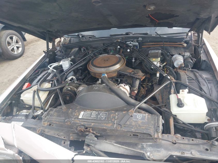 1991 Cadillac Brougham VIN: 1G6DW5478MR722700 Lot: 43602182