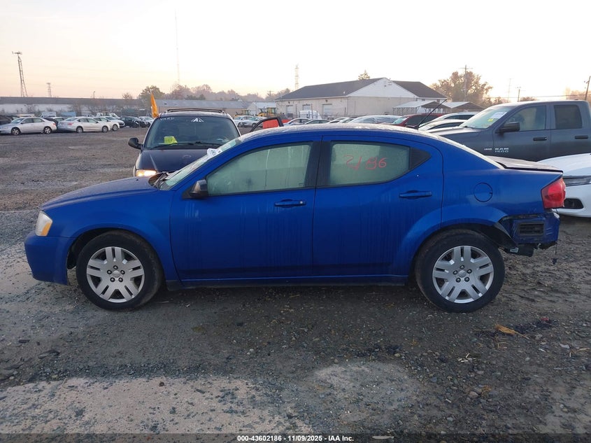1C3CDZAB7CN272644 2012 DODGE AVENGER photo no. 15