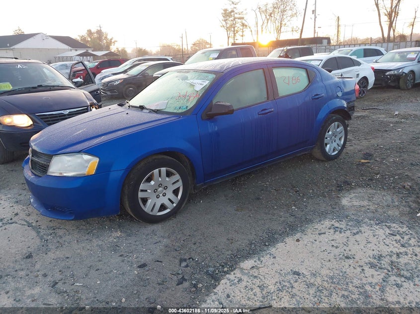 1C3CDZAB7CN272644 2012 DODGE AVENGER photo no. 2