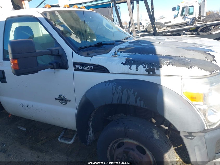 2012 Ford F-450 Chassis Xl VIN: 1FDUF4GT6CEB79414 Lot: 43602203