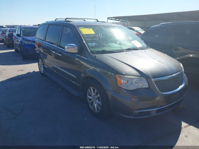 2016 CHRYSLER TOWN & COUNTRY LIMITED PLATINUM - 2C4RC1GG0GR283491