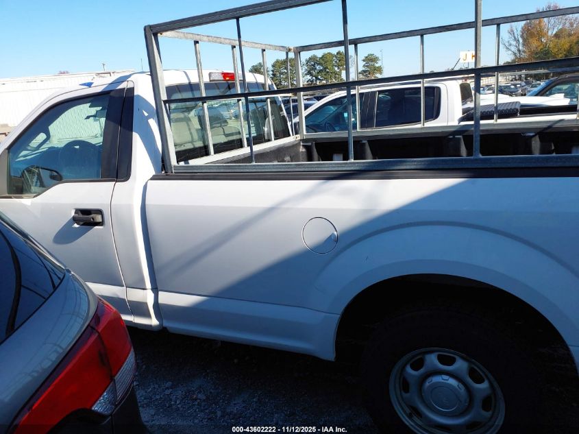 2018 Ford F-150 Xl VIN: 1FTMF1CB1JKD95492 Lot: 43602222