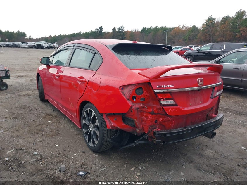 2HGFB6E5XDH704625 2013 HONDA CIVIC photo no. 3