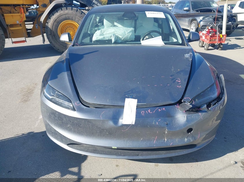 2025 Tesla Model 3 Long Range All-Wheel Drive VIN: 5YJ3E1EB7SF918573 Lot: 43602234