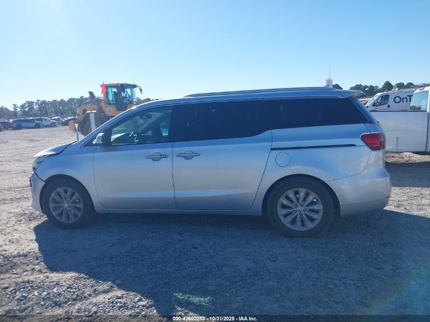 2015 Kia Sedona Ex VIN: KNDMC5C11F6022752 Lot: 43602253