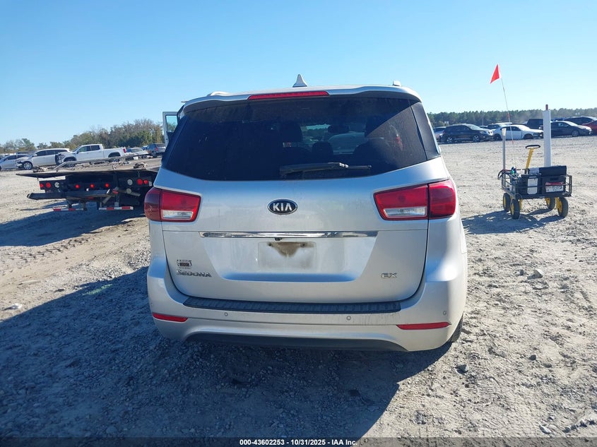 2015 Kia Sedona Ex VIN: KNDMC5C11F6022752 Lot: 43602253