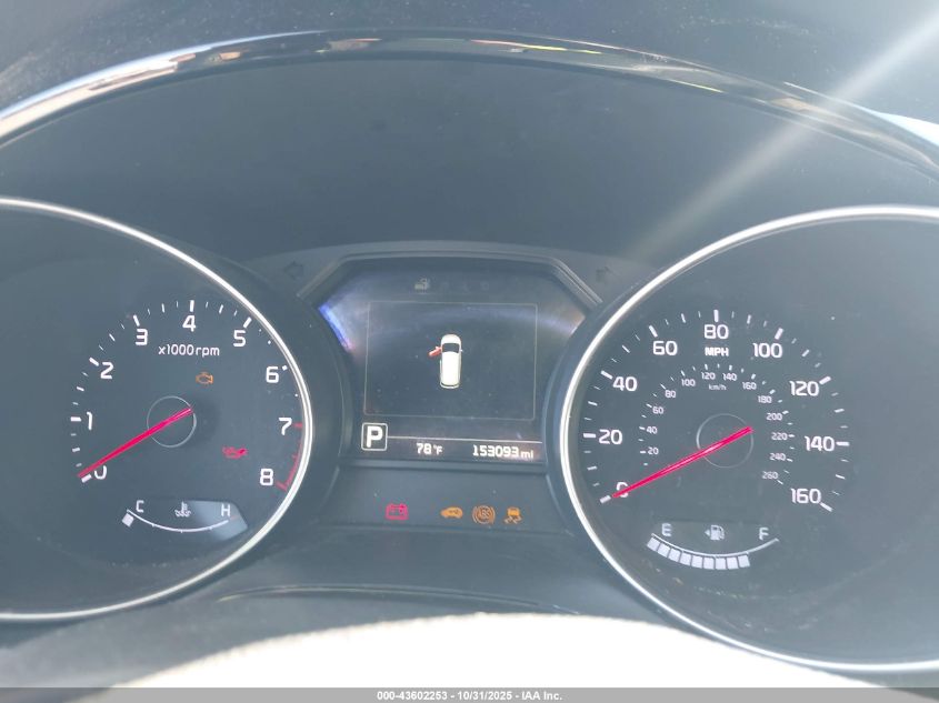 2015 Kia Sedona Ex VIN: KNDMC5C11F6022752 Lot: 43602253