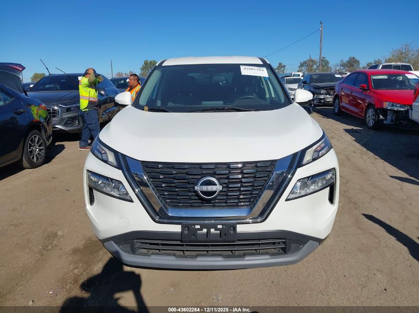 2022 Nissan Rogue Sv VIN: 5N1BT3BB8NC720003 Lot: 43602264