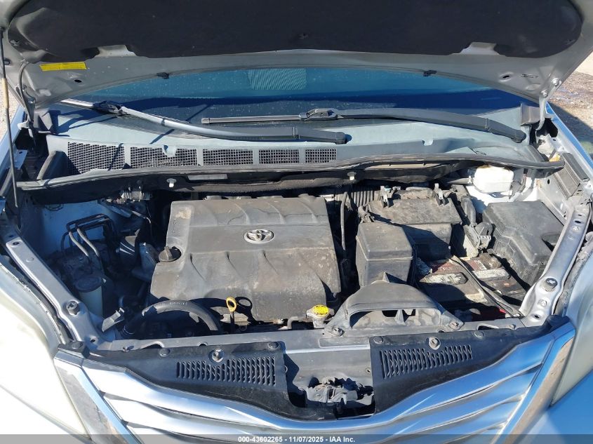 2011 Toyota Sienna Limited V6 VIN: 5TDYK3DC8BS160713 Lot: 43602265