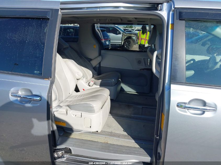 2011 Toyota Sienna Limited V6 VIN: 5TDYK3DC8BS160713 Lot: 43602265