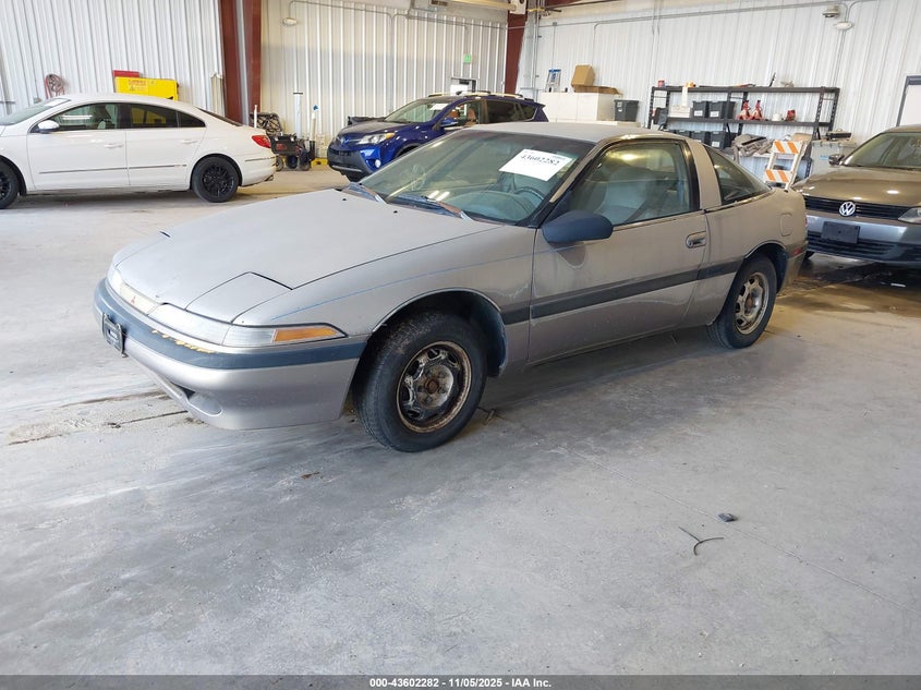 4A3CS34T4ME090630 1991 MITSUBISHI ECLIPSE photo no. 2