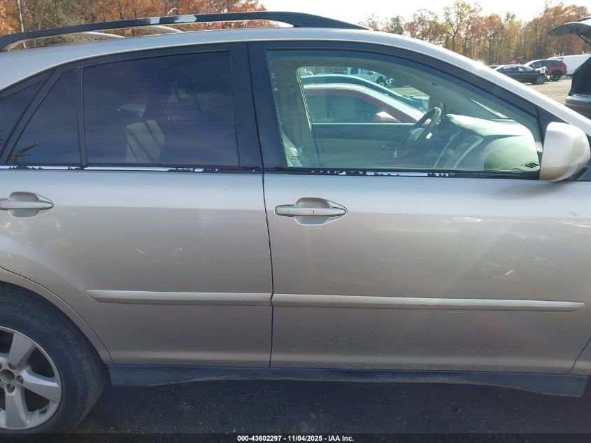 2005 Lexus Rx 330 VIN: 2T2HA31U35C052296 Lot: 43602297
