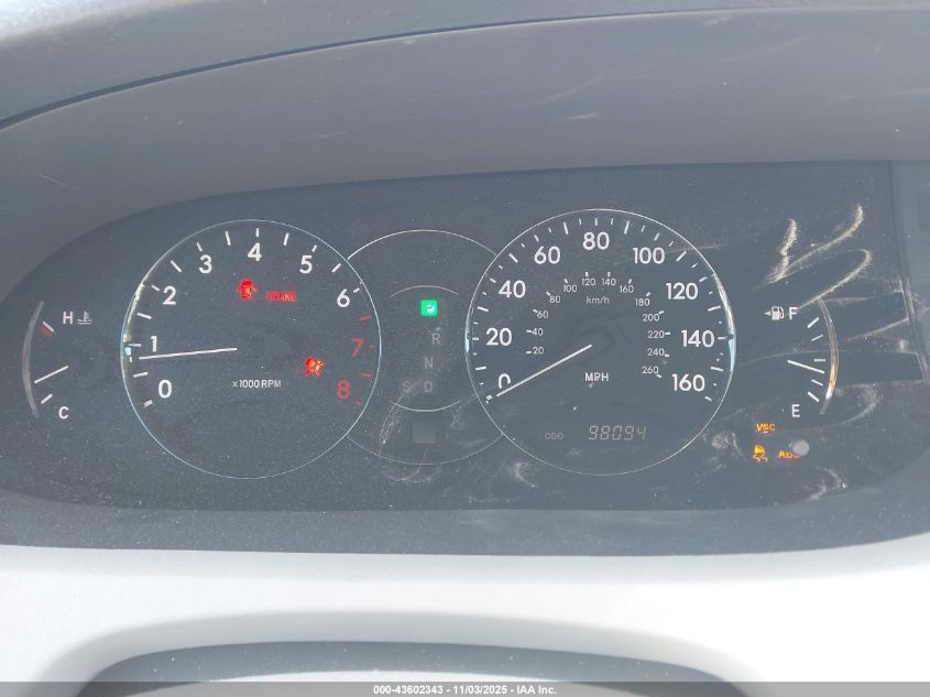 2005 Toyota Avalon Limited VIN: 4T1BK36B65U033089 Lot: 43602343