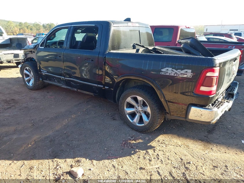 2019 RAM 1500 LIMITED  4X4 5'7 BOX - 1C6SRFHT1KN673778