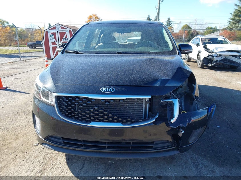 2016 KIA SEDONA L KNDMA5C12G6112628