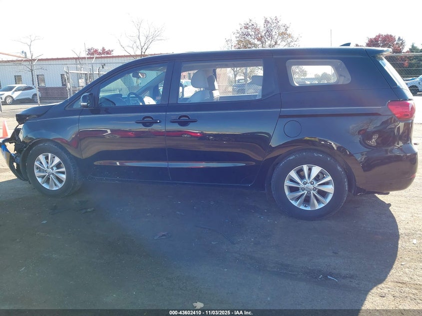 2016 KIA SEDONA L KNDMA5C12G6112628