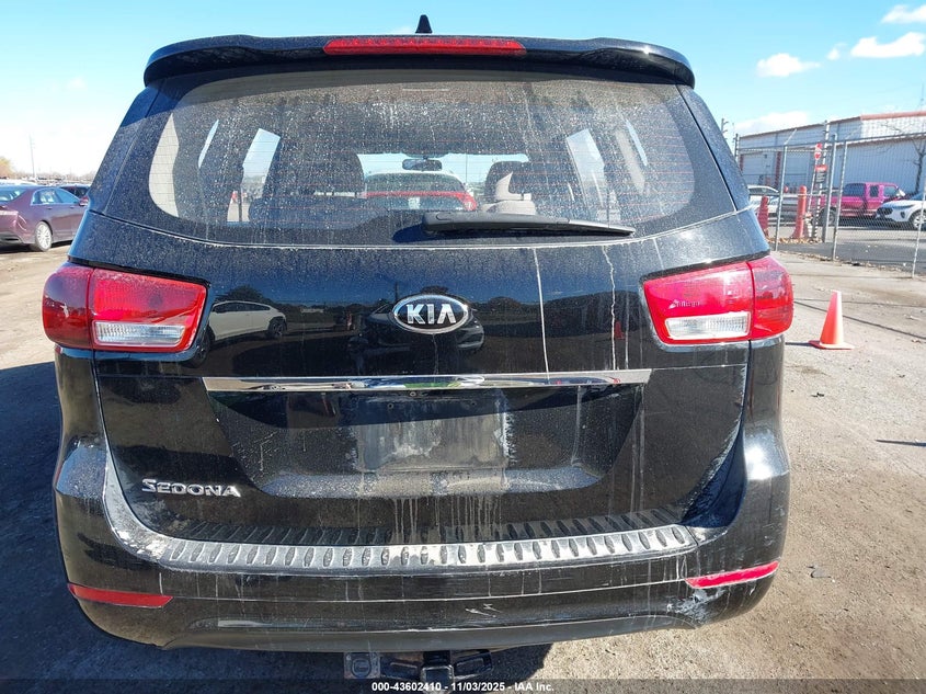 2016 KIA SEDONA L KNDMA5C12G6112628