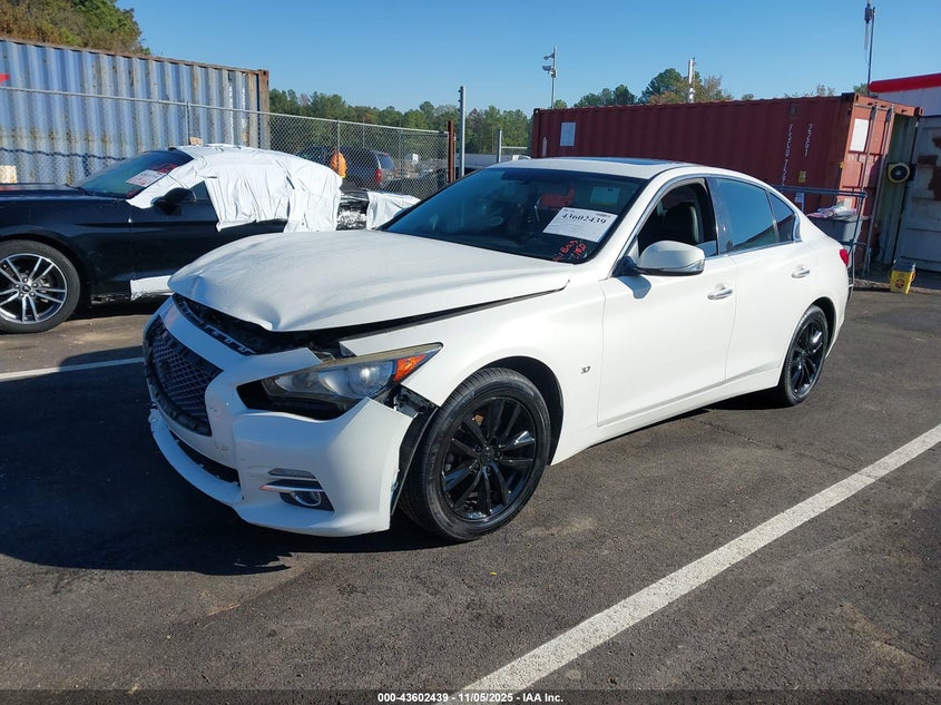 2015 INFINITI Q50 PREMIUM/SPORT - JN1BV7AR5FM398150