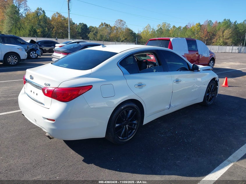 2015 INFINITI Q50 PREMIUM/SPORT - JN1BV7AR5FM398150