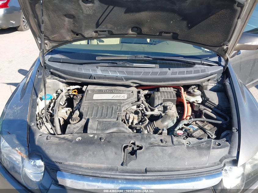 2008 Honda Civic Hybrid VIN: JHMFA36248S019487 Lot: 43602499