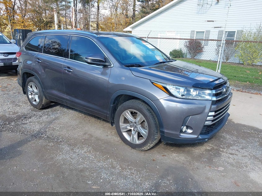 2017 TOYOTA HIGHLANDER LIMITED - 5TDDZRFH5HS398422