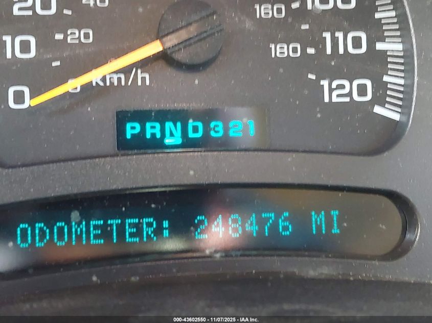 2003 Chevrolet Suburban 1500 Lt VIN: 1GNFK16Z13J341655 Lot: 43602550