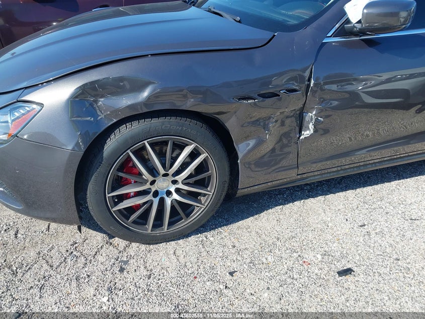 2016 Maserati Ghibli S VIN: ZAM57RSA8G1185331 Lot: 43602555