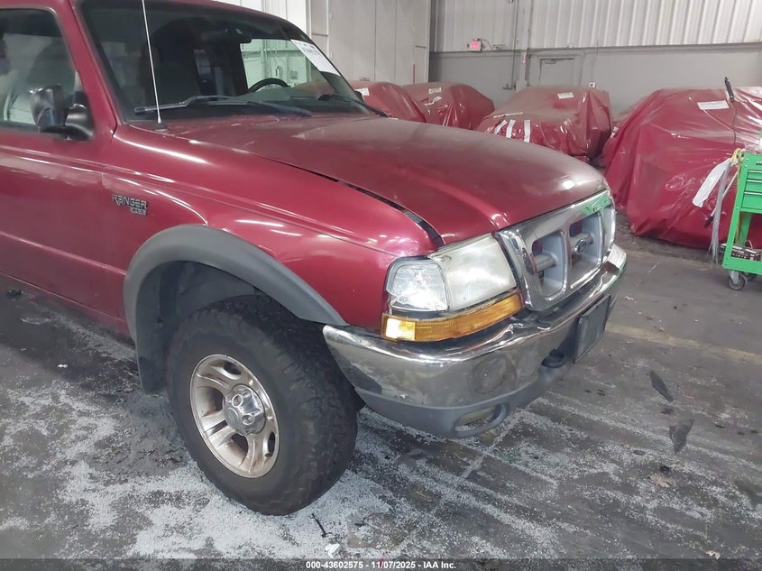 2000 Ford Ranger Xlt VIN: 1FTZR15X8YPB64950 Lot: 43602575