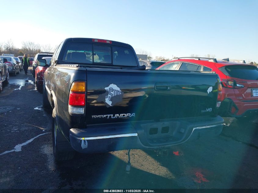 2002 Toyota Tundra Sr5 V8 VIN: 5TBRT34172S300355 Lot: 43602603