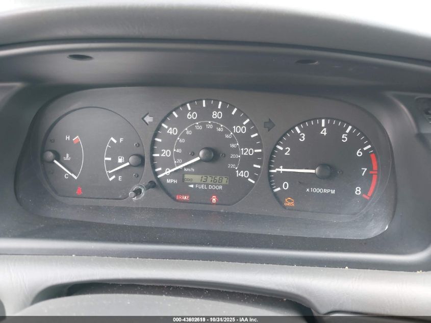 2000 Toyota Camry Ce VIN: 4T1BG22K5YU682209 Lot: 43602619