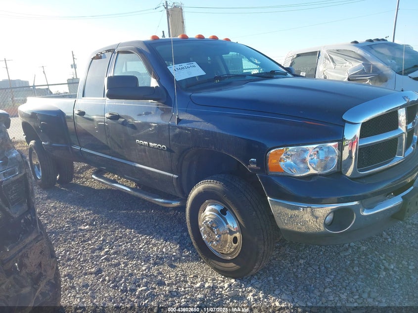 2003 Dodge Ram 3500 Slt/Laramie/St VIN: 3D7MU48C63G814915 Lot: 43602650