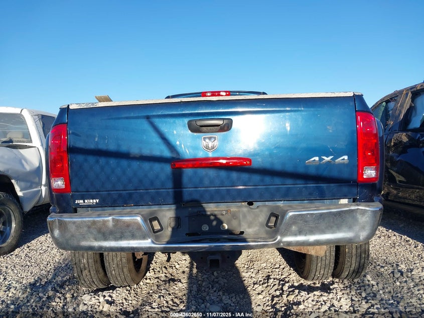 2003 Dodge Ram 3500 Slt/Laramie/St VIN: 3D7MU48C63G814915 Lot: 43602650