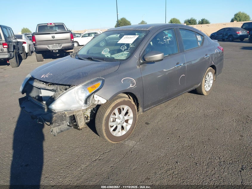 Vin: 3n1cn7ap0hl887734, lot: 44097759, nissan versa 1.6 sv 20172