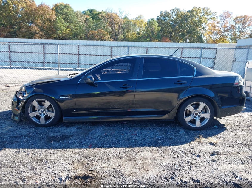 2008 Pontiac G8 Gt VIN: 6G2EC57Y98L139468 Lot: 43602700