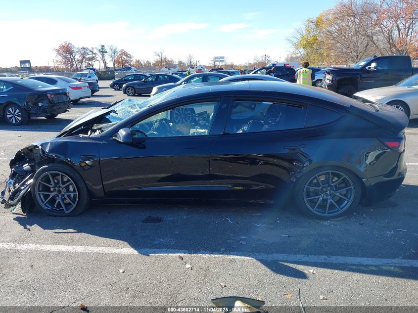 2021 Tesla Model 3 Standard Range Plus Rear-Wheel Drive VIN: 5YJ3E1EA6MF985336 Lot: 43602714