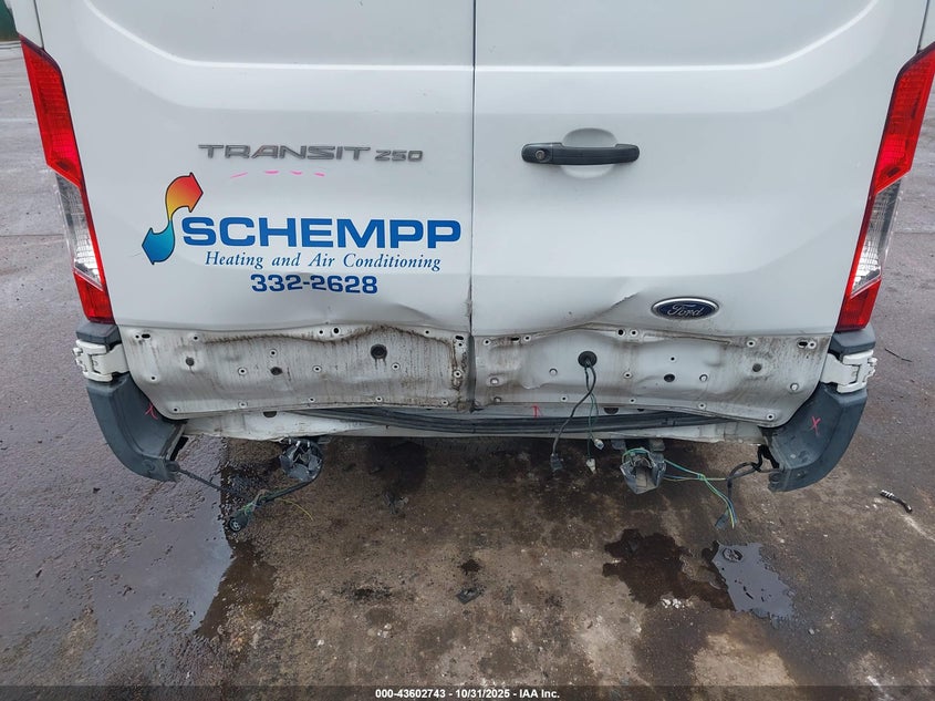 2016 Ford Transit-250 VIN: 1FTYR1YM2GKA74007 Lot: 43602743