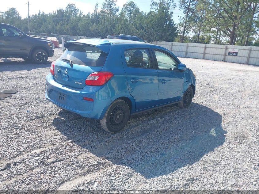 2019 MITSUBISHI MIRAGE ES - ML32A3HJ9KH016287