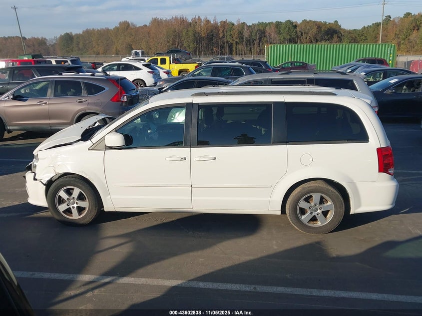 2012 Dodge Grand Caravan Sxt VIN: 2C4RDGCG9CR165682 Lot: 43602838