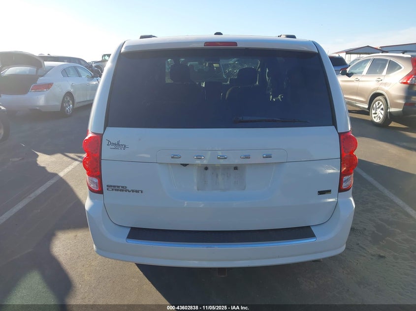 2012 Dodge Grand Caravan Sxt VIN: 2C4RDGCG9CR165682 Lot: 43602838
