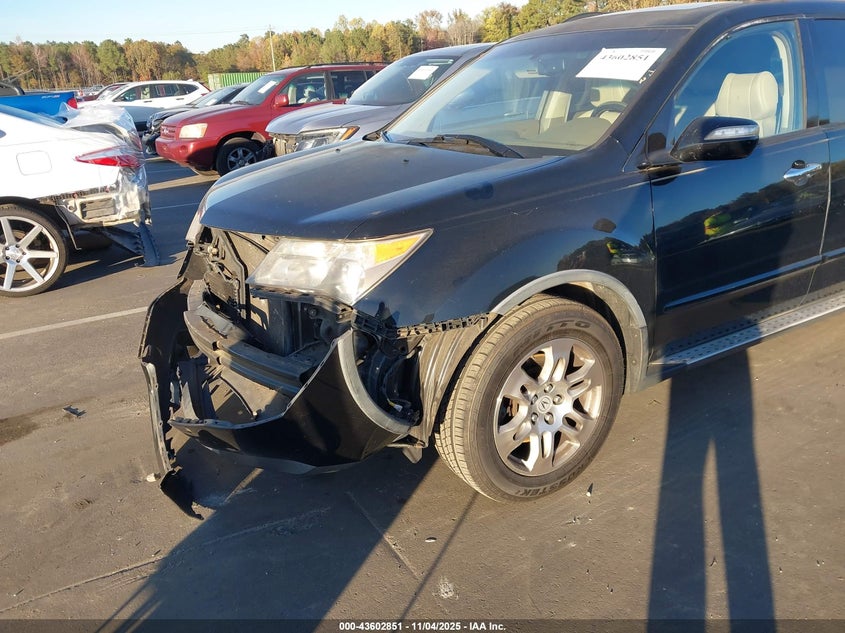 2009 Acura Mdx VIN: 2HNYD28299H512531 Lot: 43602851