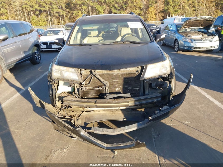 2009 Acura Mdx VIN: 2HNYD28299H512531 Lot: 43602851