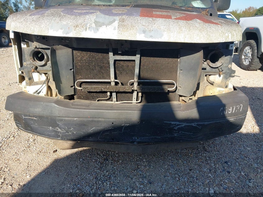 2012 Chevrolet Express 2500 Work Van VIN: 1GCWGGCG1C1187870 Lot: 43602855