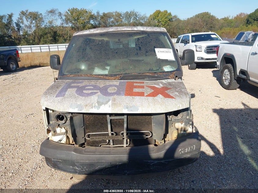 2012 Chevrolet Express 2500 Work Van VIN: 1GCWGGCG1C1187870 Lot: 43602855